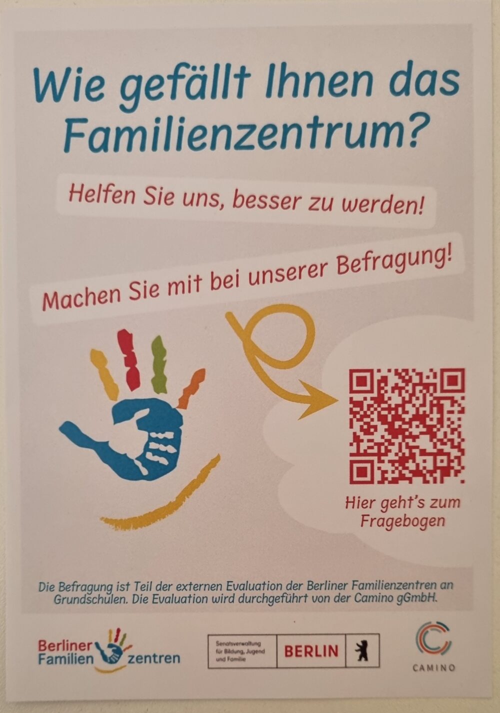 Umfrageankündigung