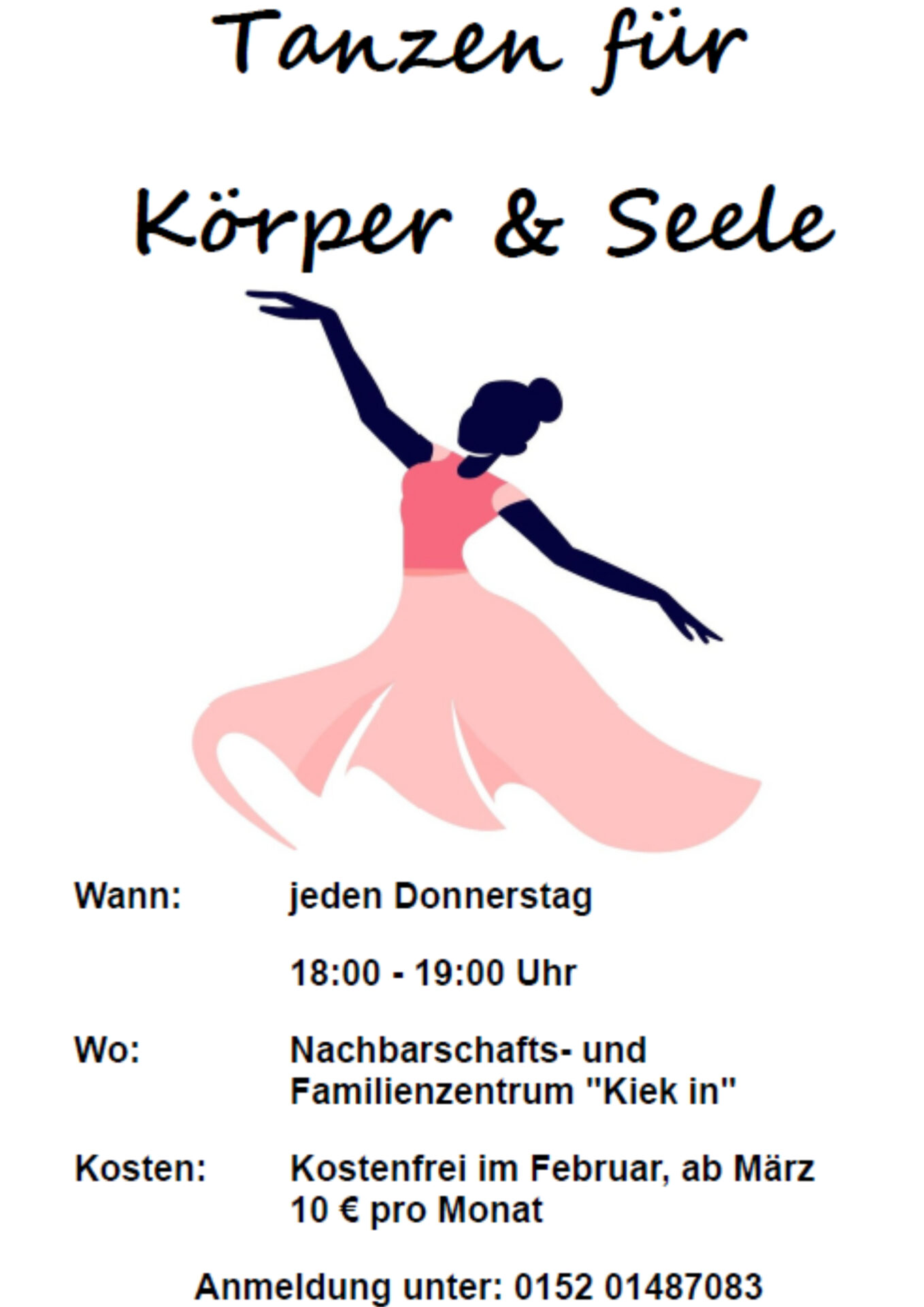 Tanzen für körper und seele