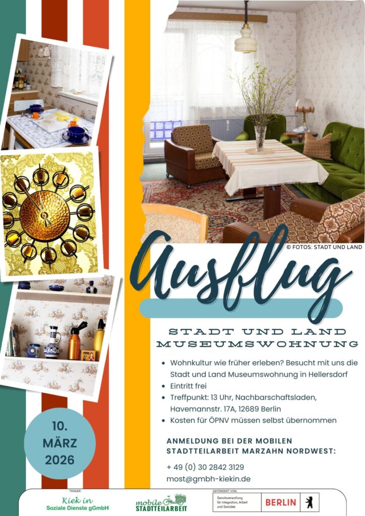 Flyer Ausflug Museumswohnung