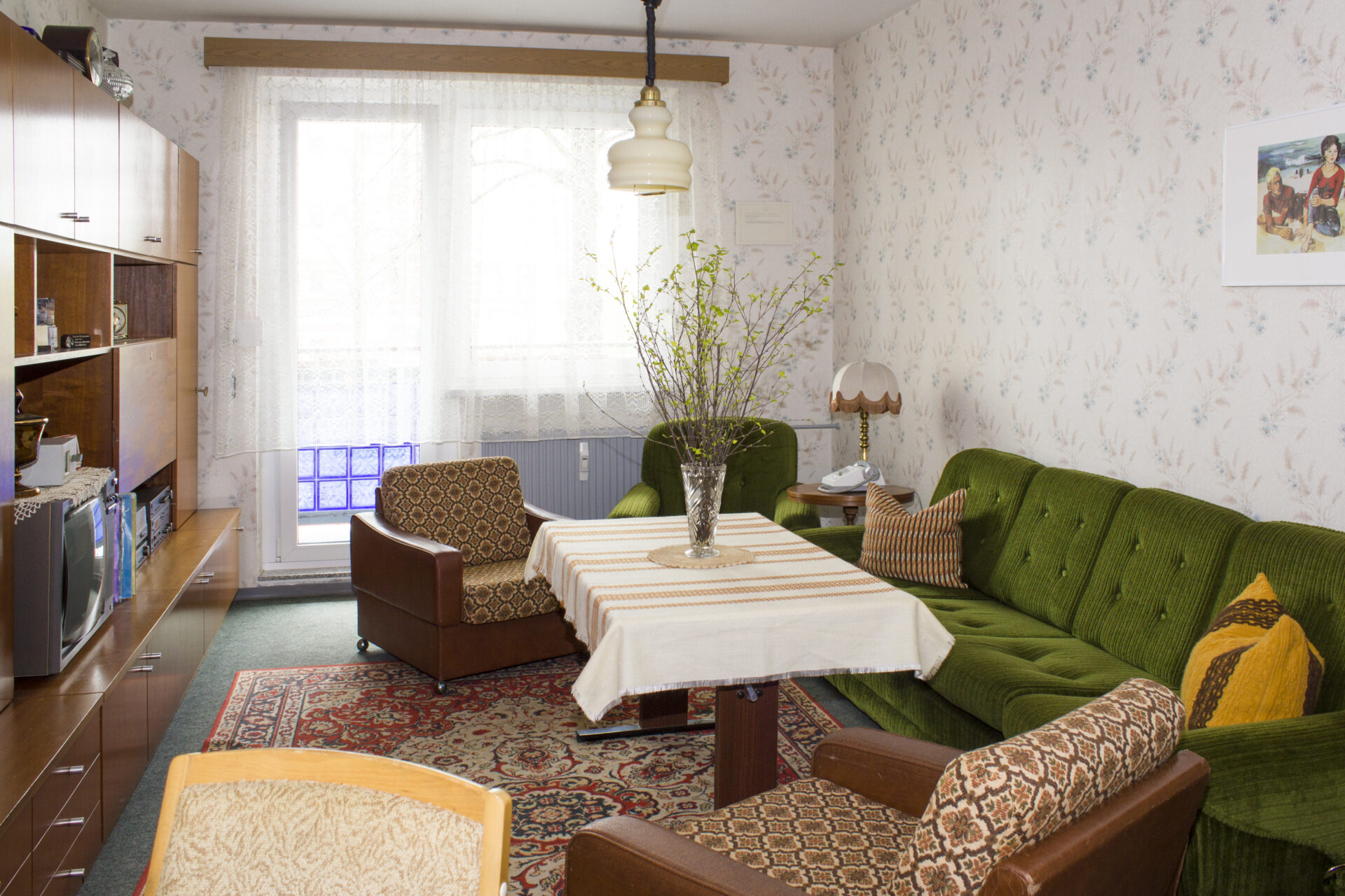 Wohnzimmer Museumswohnung