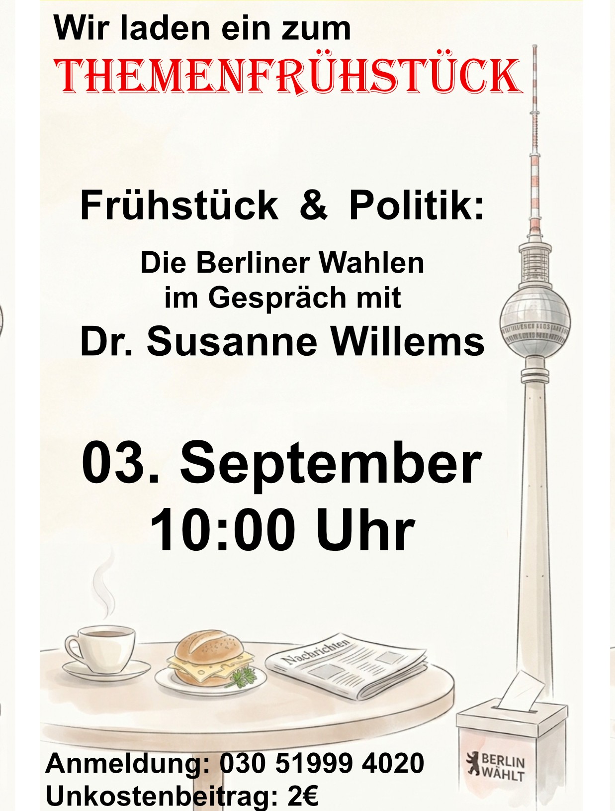 Themenfrühstück